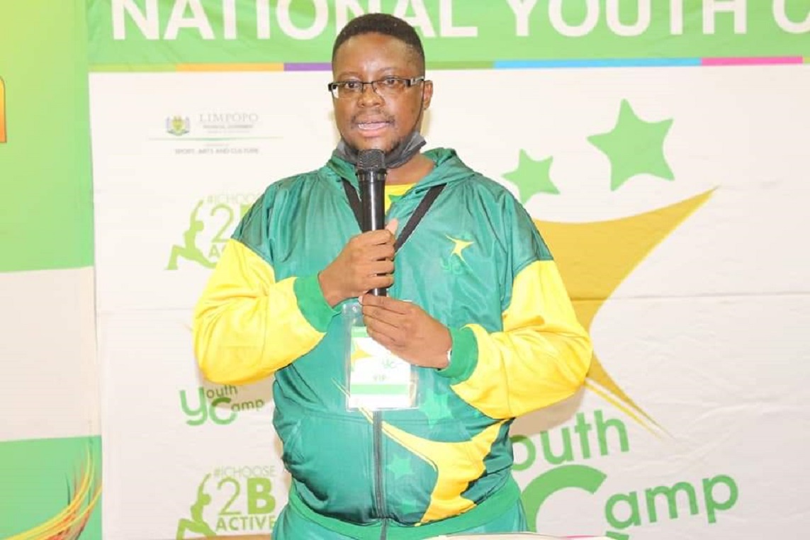 2021 National Youth Camp staged at Shangri-la hotel in Modimolle where 100 youth from all the 5 districts of the Province will undergo a 5day programme focusing on character building, leadership skills and self discipline in order to become responsible leaders in the near future